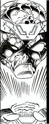 Nova #16 Original Art Comic page 11- Wolverine Wonder Woman Spider-Man Marrinan
