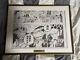 One Piece Jump Comics Reproduction Original Art With Frame Luffy Japan