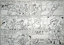 ORIGINAL ART, 5 PG COMPLETE Story, D. Malmgren, 1973 Archie's T. L. O #18 A# 1711