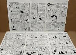 ORIGINAL ART, COMPLETE 6 PG STORY DeCARLO SABRINA #31 FEUDAL ATTEMPT A# 1548