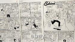 ORIGINAL ART, COMPLETE 6 PG STORY DeCARLO SABRINA #31 FEUDAL ATTEMPT A# 1548