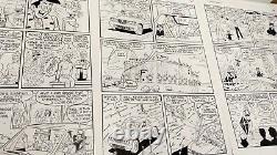 ORIGINAL ART, COMPLETE 6 PG STORY DeCARLO SABRINA #31 FEUDAL ATTEMPT A# 1548