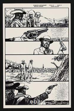 Original Art Django Unchained #3 (2013) Pg 9 Cowan/Floyd