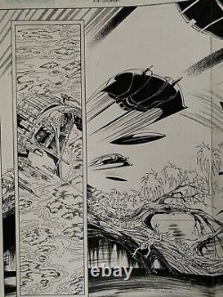 Original Art Double Page Sigil 39 Pages 2,3 Ron Wagner