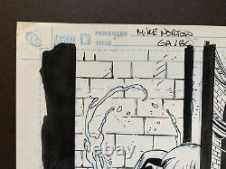 Original Art GREEN ARROW vs BLACK CANARY #19, pg. 8, Mike NORTON, Joe RUBINSTEIN