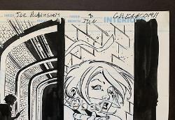 Original Art GREEN ARROW vs BLACK CANARY #19, pg. 8, Mike NORTON, Joe RUBINSTEIN