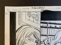 Original Art GREEN ARROW vs BLACK CANARY #20, pg 9, Joe RUBINSTEIN, Mike NORTON