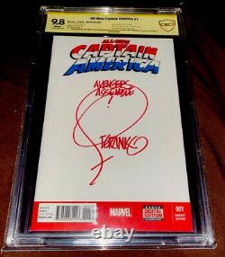 Original Art Hand Sketch Joe Sinnott & Jim Steranko Cbcs 9.8 Ss Rare Graded Art