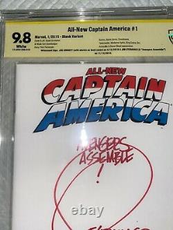 Original Art Hand Sketch Joe Sinnott & Jim Steranko Cbcs 9.8 Ss Rare Graded Art