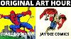 Original Art Hour With Jay Dee Comics Comic Art