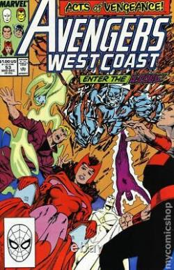 Original Art John Byrne, West Coast Avengers Issue 53, Page 6 WandaVision