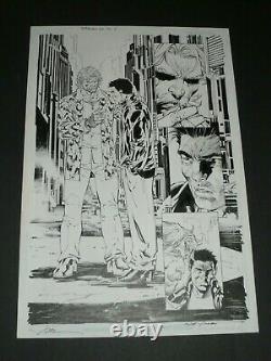 Original Art Published Superman #210 Pg #6 Art by Jim Lee & Scott Williams