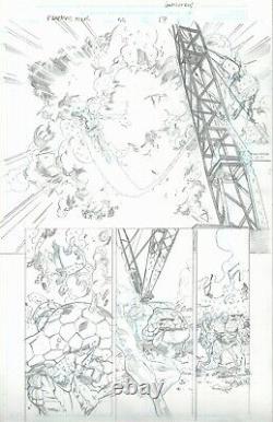 Original Art To Fantastic Four Issue 55 Page 17 By Stuart Immonen
