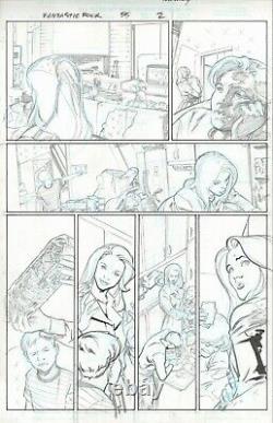 Original Art To Fantastic Four Issue 55 Page 2 By Stuart Immonen
