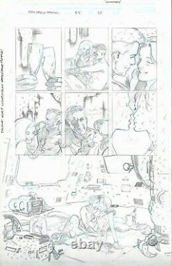 Original Art To Fantastic Four Issue 55 Page 22 By Stuart Immonen
