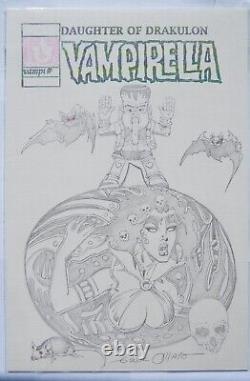 Original Art comic, Sketch-Vapirella by Gonzalo Mayo