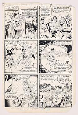 Original Art for Action Comics Issue 576, Page 31 by Paris Cullins Mike DeCarlo