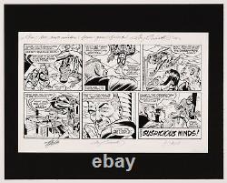 Original Art for the Spider-Man Comic Strip (7/10/11) Saviuk/Sinnott