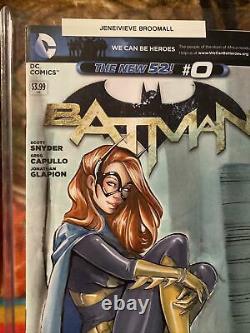 Original Bat Girl comic art by Jeneivieve broomall