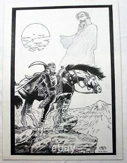 Original Comic Art, Dracula Cover by Neil Vokes/R. Rankin Signed