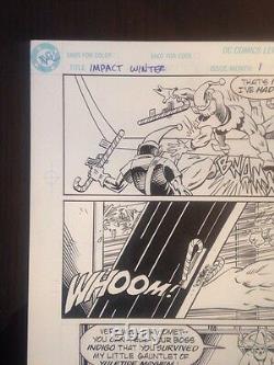 Original Comic Art Impact Winter Special #1 pg 17 by Tom Lyle &Scott Hannah