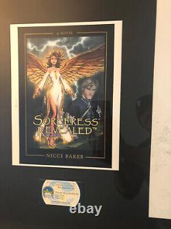 Original Comic Art Sorceress Revealed Book Sketch Cover Michael Turner Aspen