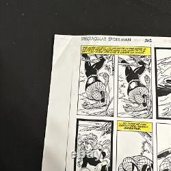 Original Comic Art Spectacular SPIDER-MAN #202 COLOR GUIDE Page 29 Bob Sharen