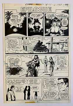 Original Comic Art by CURT SWAN for SUPERMAN FAMILY #171, page 25 Epilogue