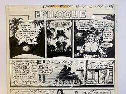 Original Comic Art by CURT SWAN for SUPERMAN FAMILY #171, page 25 Epilogue