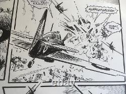 Original Comic Art of Johnny Red by John Cooper. Battle Action Weekly 228