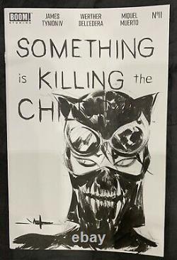 Original Jae Lee Catwoman Something Is Killing The Children #11 Comic Art Sketch