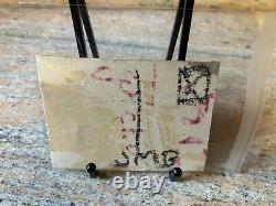 Original Jean-Michel Basquiat SAMO NYC 1980 Signed Graffiti portrait postcard