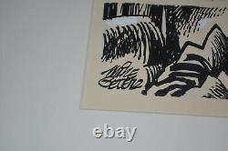 Original Mike Peters Drawing Gag Cartoon Art Illustration Reagan Comic Pulitzer