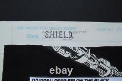 Original art NICK FURY AGENT OF SHIELD #6 splash by KEITH POLLARD, KIM DEMULDER