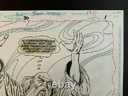 Original art POWER OF SHAZAM! #30, pg #1 splash, PETE KRAUSE, Dick GIORDANO