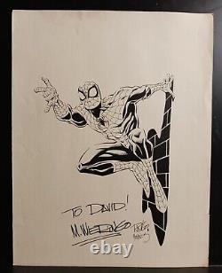Original comic Art (1993) SPIDER-MAN MIKE WIERINGO SIGNED