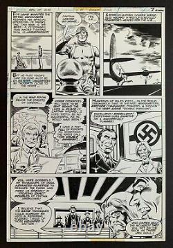 Original comic art MEN OF WAR #21, page 5, DICK AYERS & ROMEO TANGHAL