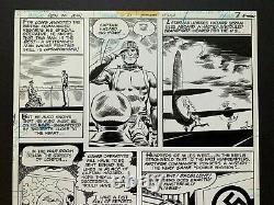 Original comic art MEN OF WAR #21, page 5, DICK AYERS & ROMEO TANGHAL