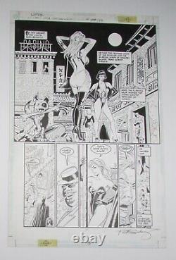 PAUL GULACY Original Comic Book Art, Batman LOTDK #122 Page 5, DC Comics 1999