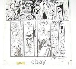 PAUL GULACY Original Comic Book Art, Batman LOTDK #122 Page 5, DC Comics 1999