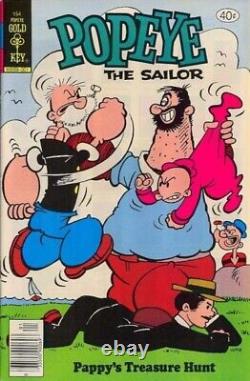 POPEYE #154 original art POOPDECK PAPPY OSCAR BRUTUS 1980 SIGNED WILDMAN