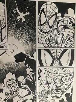 PP SPIDERMAN #96 ORIGINAL Scott Hanna COMIC ART PAGE 9-1990s