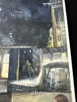 PSYCHO #1 pg 16 Original Comic Art Felipe Echevarria Watercolor Innovation 1992