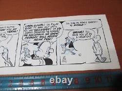 Pogo Original Comic Strip Art, Walt Kelly 12-10- 1963