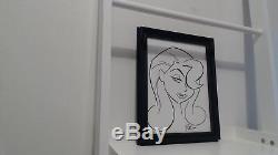 Poison Ivy by Bruce Timm. Original Artwork Commission Sketch. DC Comics