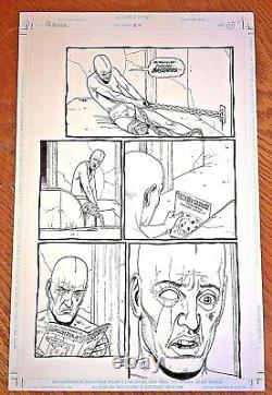 Preacher comic Steve Dillon Garth Ennis Starr crossed original page art AMC