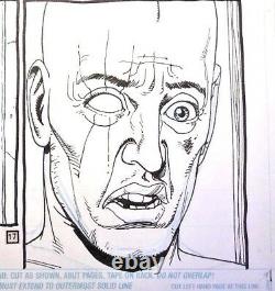 Preacher comic Steve Dillon Garth Ennis Starr crossed original page art AMC