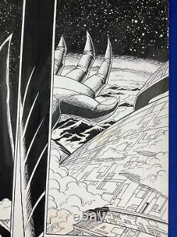 RAI #28 page 7 Valiant Comics 1994 Kevin Kobasic Original Art Takao & Obadiah
