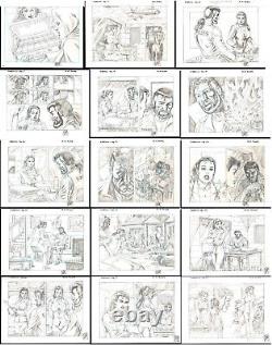 ROBB PHIPPS Original Art SIDECHICKS 15 strips from the on-line comic