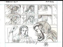 ROBB PHIPPS Original Art SIDECHICKS 15 strips from the on-line comic